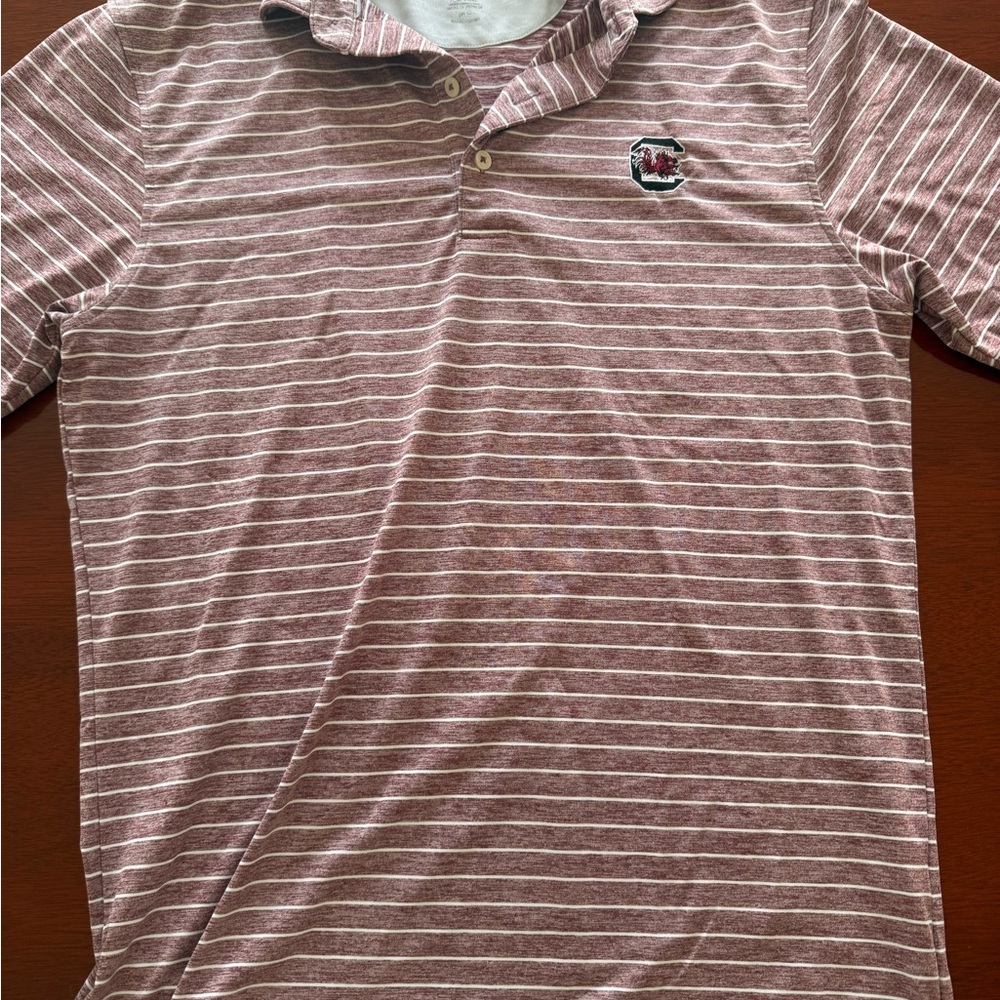 johnnie-O South Carolina Striped Polo